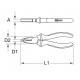 Ks Tools Pince étau 10 Pro 8 bec long